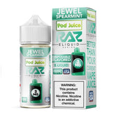 Pod Juice Juice Pod Juice x RAZ Jewel Spearmint Synthetic Vape Juice 100ml